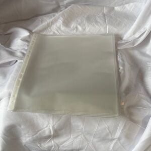25 Clear Plastic Document Sleeve